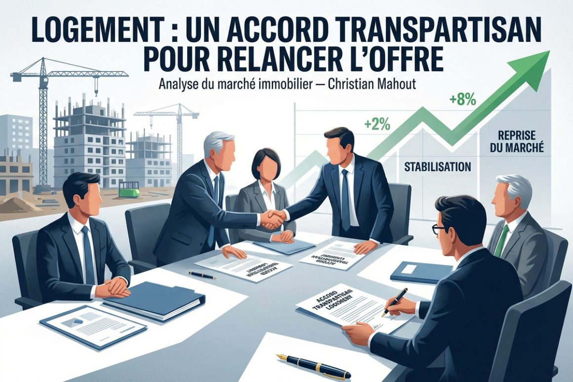 Logement : un accord transpartisan pour relancer l’offre