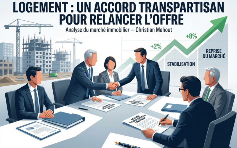 Logement : un accord transpartisan pour relancer l’offre